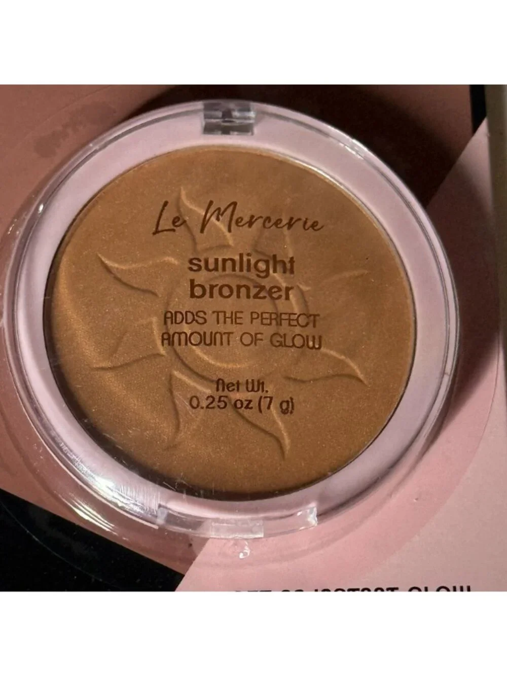 Le Mercerie Golden Biscotti Bronzer Sunlight Glow New